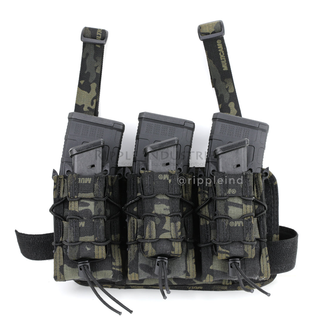 HSGI - Multicam Black - Double Decker Leg Rig